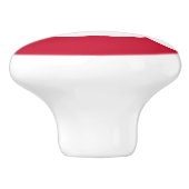 Bouton en céramique avec drapeau du Burundi (Côté)