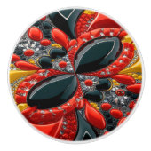 Bouton en céramique avec les couleurs allemandes (Devant)