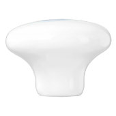 Bouton en céramique bleu (Côté)