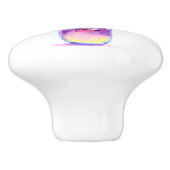 Bouton en céramique Blueberry Drink - Texte person (Côté)