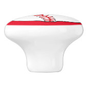 Bouton en céramique de baseball (Côté)