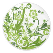 Bouton en céramique de Cabinet (Devant)