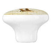 Bouton en céramique de canard (Côté)