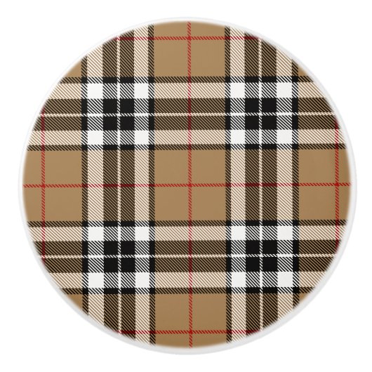 Bouton en céramique de chameau de Thomson (Devant)