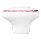 Bouton en céramique de Country Pig (Côté)