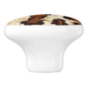 Bouton en céramique de cowhide (Côté)