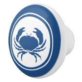 Bouton en céramique de créature marine de crabe (Droite)