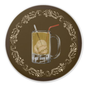 Bouton en céramique de flotteur de bière de raci