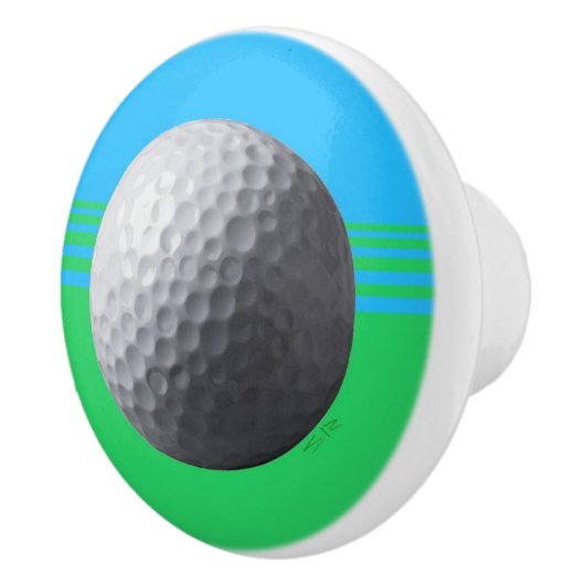 Bouton en céramique de Golf Ball (Droite)