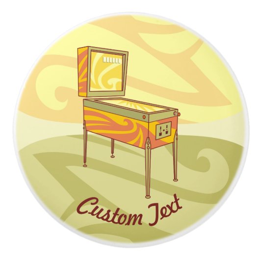 Bouton en céramique de la machine à boules (Devant)