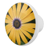 Bouton en céramique de marguerite jaune (Droite)