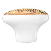 Bouton en céramique de médaillon (Côté)