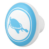 Bouton en céramique de mer d'Aqua de créature (Droite)