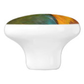 Bouton en céramique de perroquet (Côté)