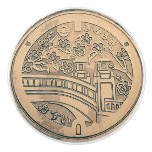 Bouton en céramique de route de couverture et de