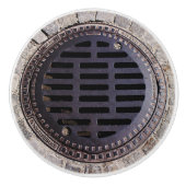 Bouton en céramique de route de couverture et de (Devant)