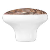 Bouton en céramique de Sleeping Kitty (Côté)