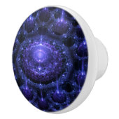 Bouton en céramique de sphères étincelantes (Droite)