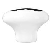 Bouton en céramique d'empreinte de patte (Côté)