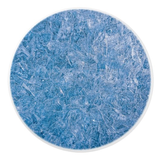 Bouton en céramique en pierre de marbre (Devant)