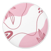 Bouton en céramique minimaliste Motif (Devant)