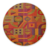 Bouton en céramique motif du sud-ouest (Devant)