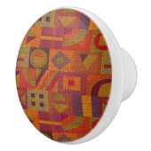 Bouton en céramique motif du sud-ouest (Droite)