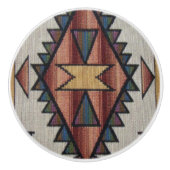 Bouton en céramique motif du sud-ouest (Devant)