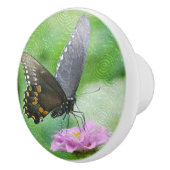 Bouton en céramique papillon (Droite)