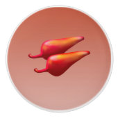 Bouton en céramique Red Chili Peppers (Devant)