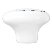 Bouton en céramique Snowwoman (Côté)