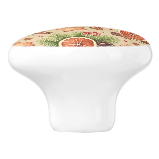 Bouton épice de vacances (Côté)