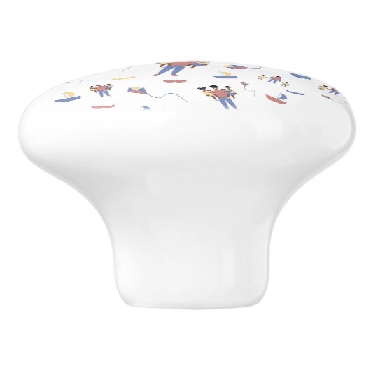 Bouton fête des pères (Côté)