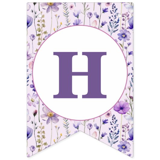 Bouton fleur sauvage Bannière Anniversaire Drapeau (Deuxième drapeau)