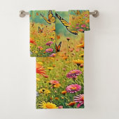 Bouton Fleur sauvage vibre Joy Design (En situation)