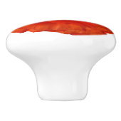 Bouton floral de traction de tiroir de pavot (Côté)