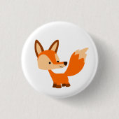 Bouton Fox de dessin sympa Badge (Devant)