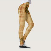 Bouton gravé 1 Options Leggings (Droite)