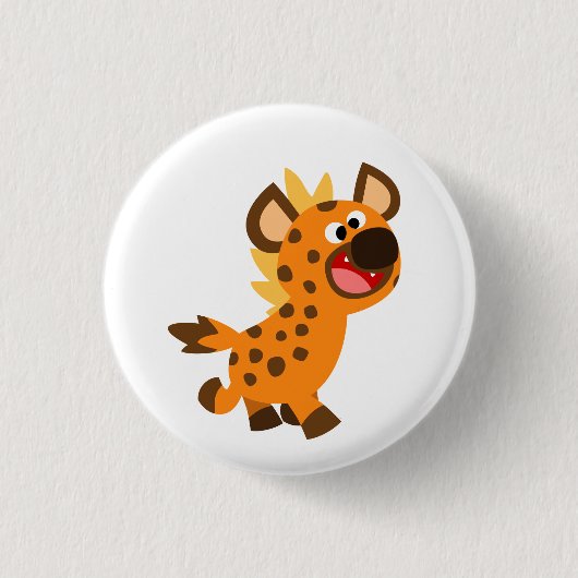 Bouton Hyena de petit dessin mignon Badge (Devant)