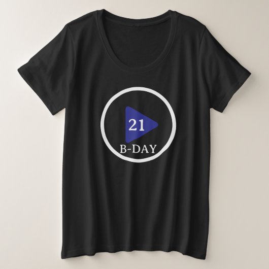 Bouton Jeu d'anniversaire (Design devant)