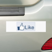 Bouton Like - Bumper Sticker (En voiture)
