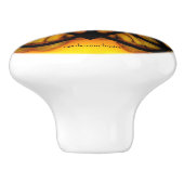 Bouton noir en céramique (Côté)