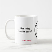 Bouton Pants Mood Mug (Gauche)