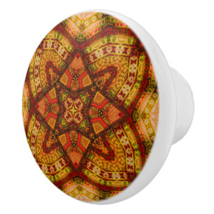 Bouton Quechua de coutume de Taquina de mandala