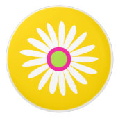 Bouton rose marguerite graphique (Devant)