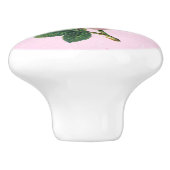 Bouton vintage de blanc de rose de rose (Côté)