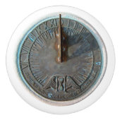 Bouton vintage de cadran solaire (Devant)