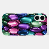 Boutons colorés #1 - iPhone 16 Coque (Verso (horizontal))