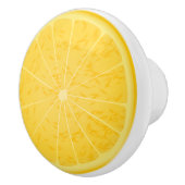 Boutons d'armoire jaune citron (Droite)