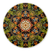 Boutons d'armoire vert radiant (Devant)